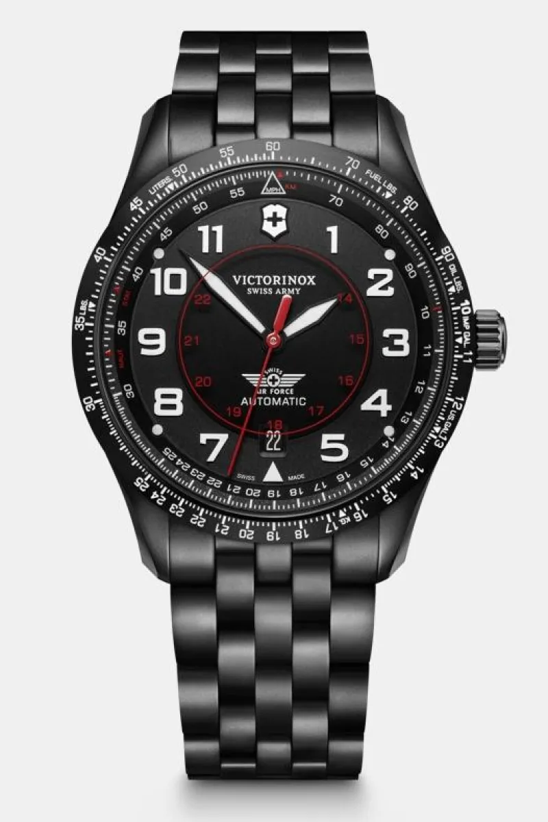 Best AirBoss Mechanical Herren Herrenuhren|Fliegeruhren