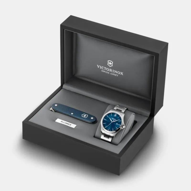 Fashion Alliance Uhr und Schweizer Taschenmesser im Set Herren Herrenuhren|Business Uhren