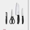 New Classic Kitchen Set, 4 Pieces Gemüsemesser|Aufbewahrung Und Sets