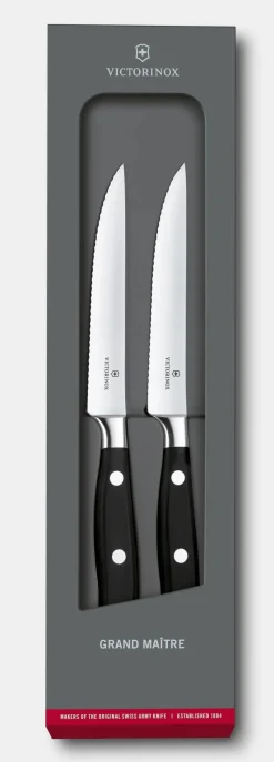 Discount Grand Maître Steakmesser-Set, Wellenschliff Steakmesser|Aufbewahrung Und Sets