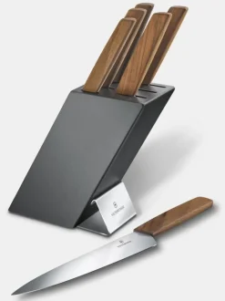 Discount Modern Messerblock, 6-teilig Kochmesser|Aufbewahrung Und Sets