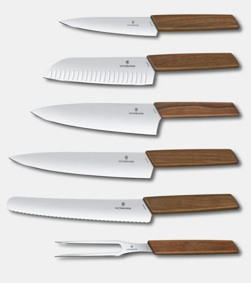 Discount Modern Messerblock, 6-teilig Kochmesser|Aufbewahrung Und Sets