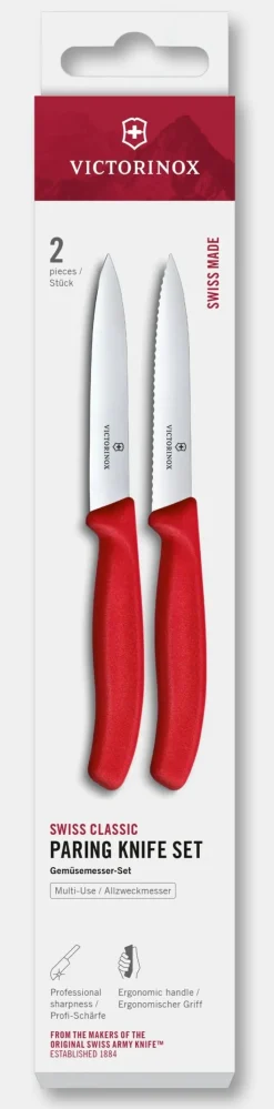 Clearance Swiss Classic Gemüsemesser-Set, 2-teilig Gemüsemesser