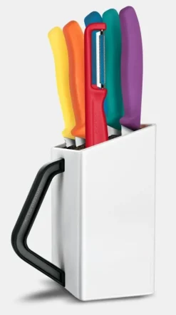 Clearance Swiss Classic Utility Block, 7-teilig Gemüsemesser|Aufbewahrung Und Sets