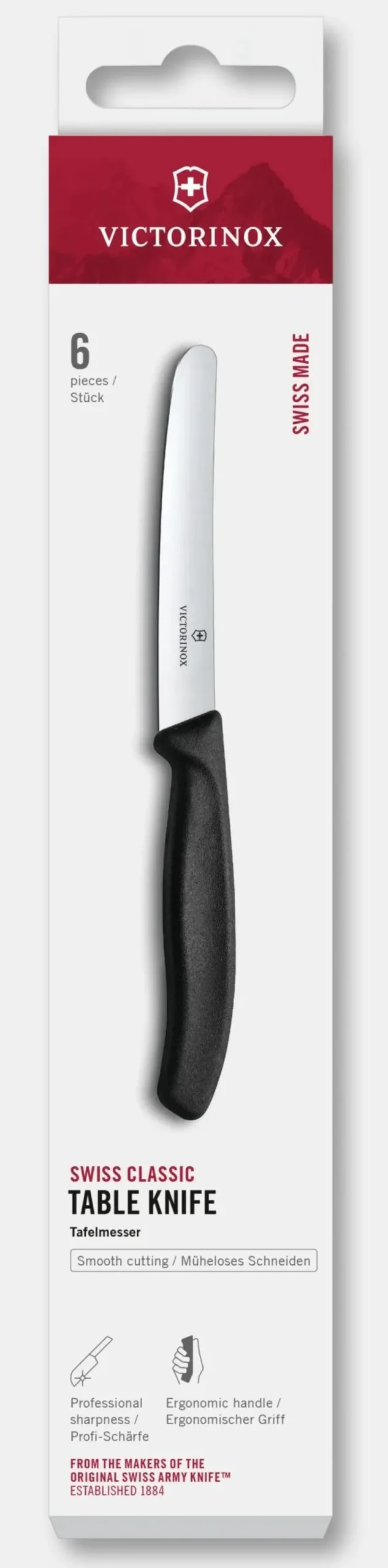 Outlet Swiss Classic Tafelmesser Gemüsemesser|Besteck