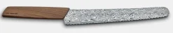Clearance Swiss Modern Brot- und Konditormesser Damast Limited Edition 2021 Brotmesser